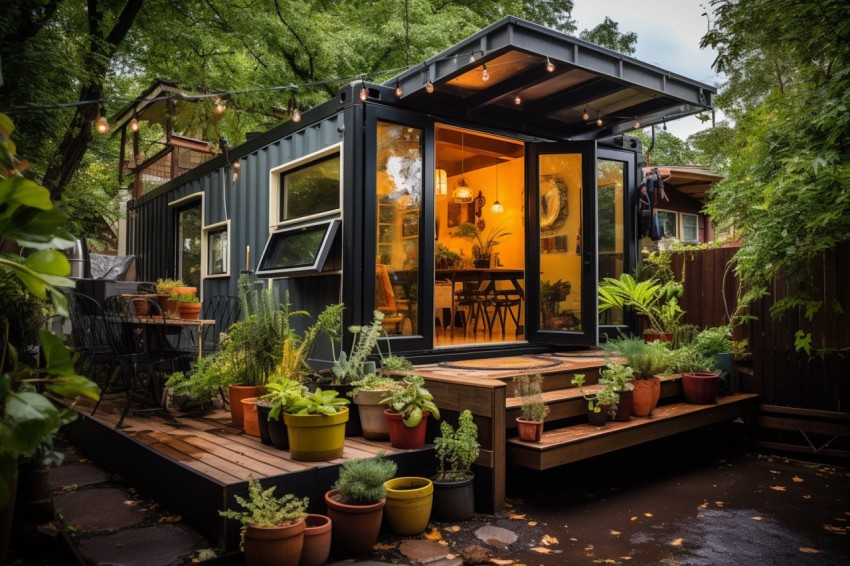 Shipping Container House (368)