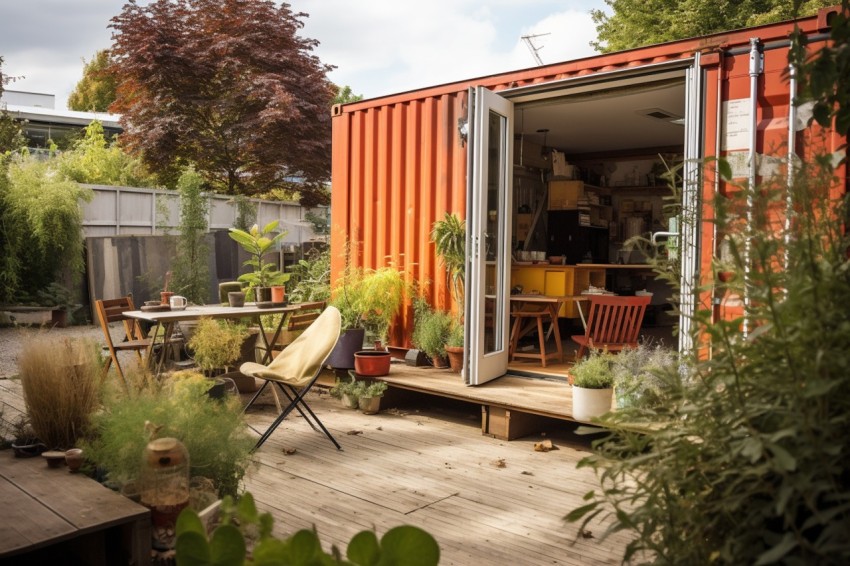 Shipping Container House (379)