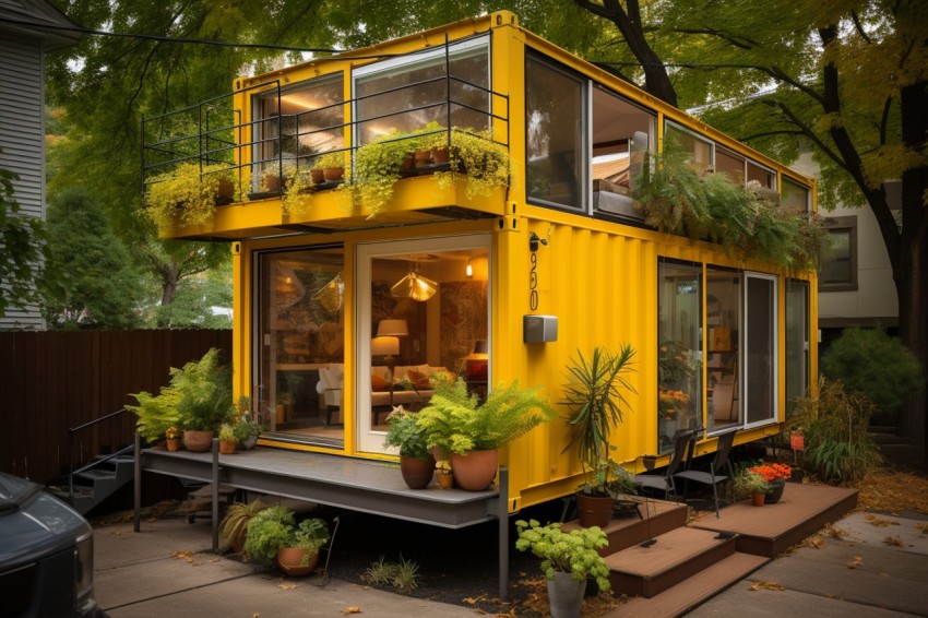 Shipping Container House (378)