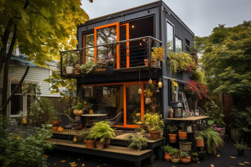 Shipping Container House (402)