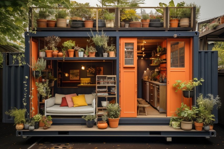 Shipping Container House (438)