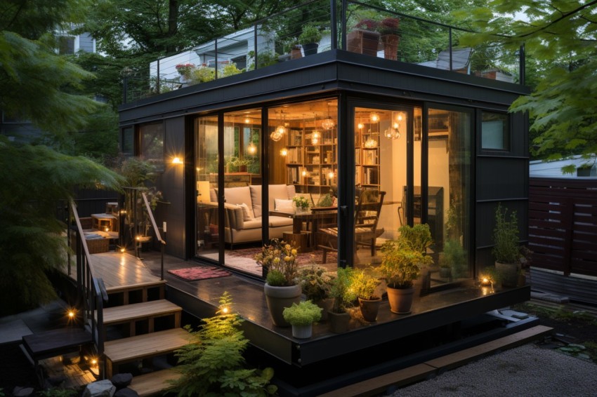 Shipping Container House (445)