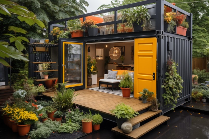Shipping Container House (424)