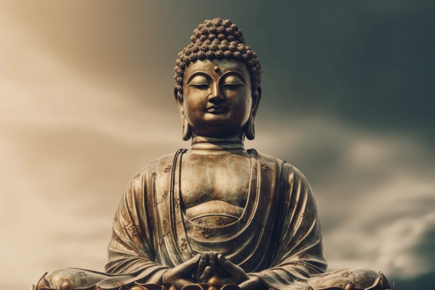 Buddha Statue Aesthetic (510)