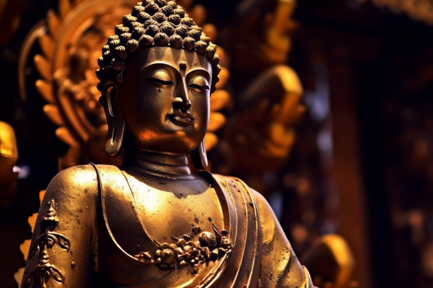 Buddha Statue Aesthetic (502)