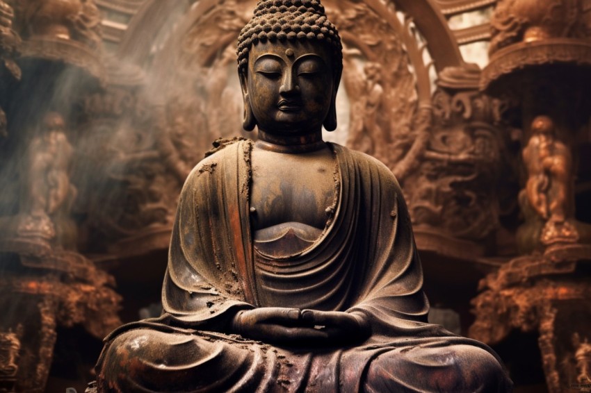 Buddha Statue Aesthetic (504)