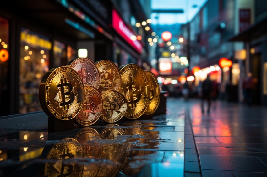 Bitcoin Billboard Advertisement  in Street (19)