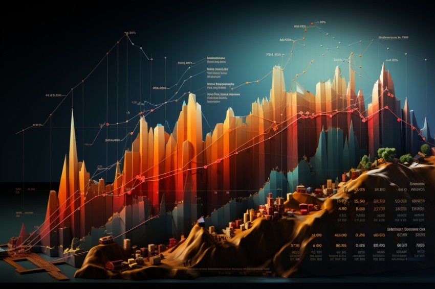 Stock Market Trading Graphs Chart  (21)