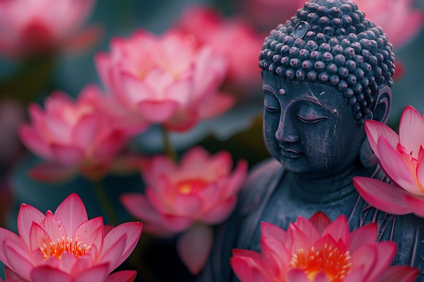 Gautam Lord Buddha Aesthetic Meditating (10)