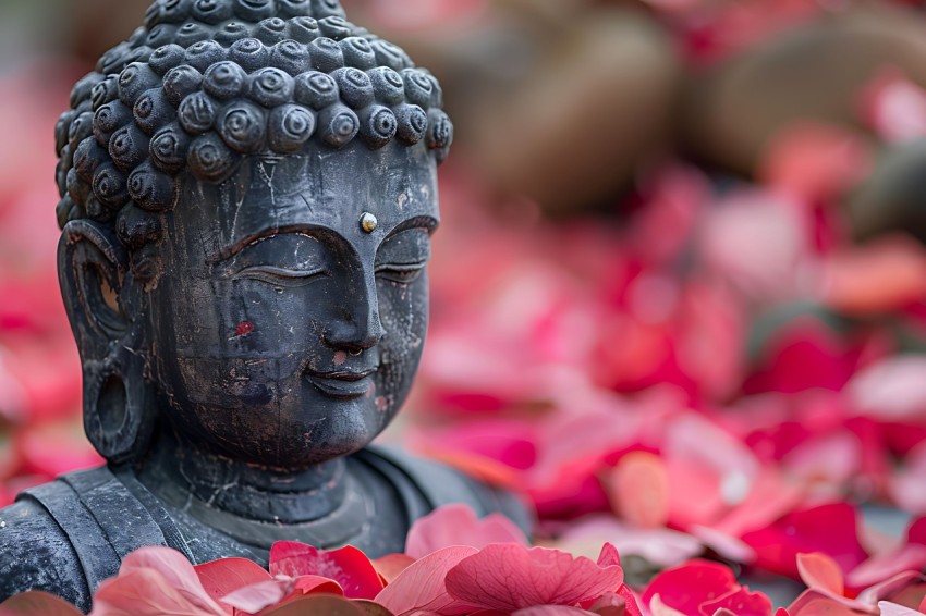 Gautam Lord Buddha Aesthetic Meditating (12)