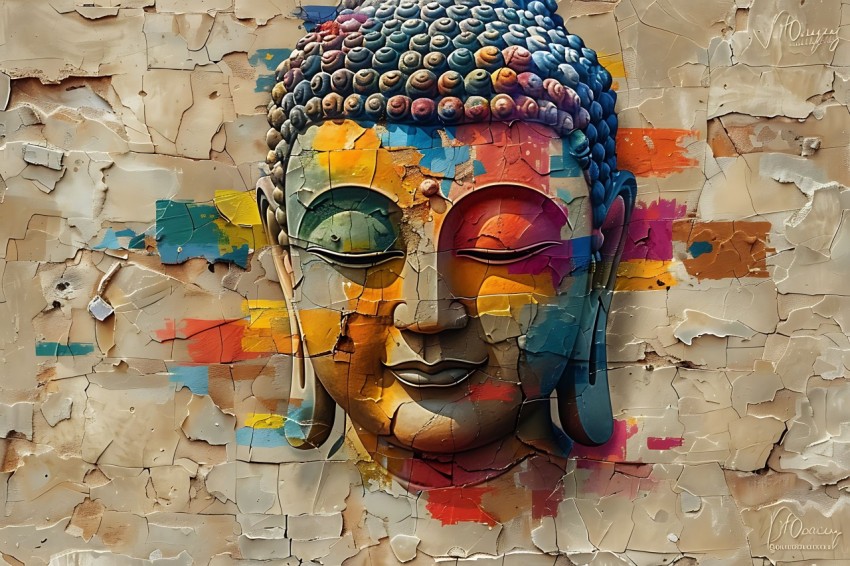 Gautam Lord Buddha Aesthetic Meditating (72)