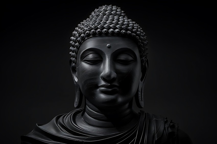 Gautam Lord Buddha Aesthetic Meditating (176)