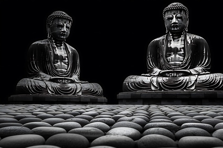Gautam Lord Buddha Aesthetic Meditating (139)