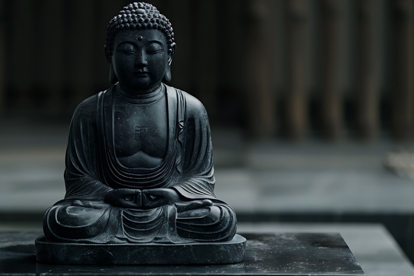 Gautam Lord Buddha Aesthetic Meditating (173)