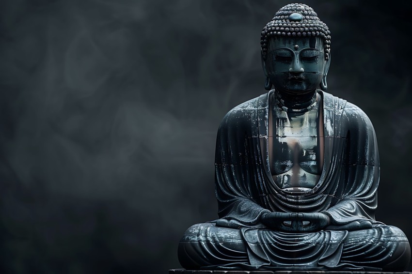 Gautam Lord Buddha Aesthetic Meditating (200)