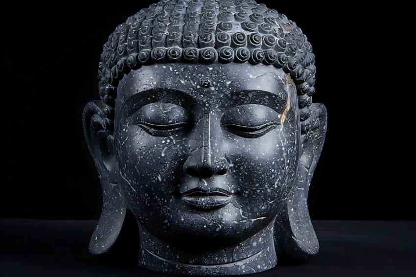 Gautam Lord Buddha Aesthetic Meditating (161)