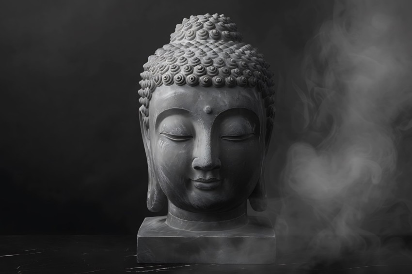 Gautam Lord Buddha Aesthetic Meditating (297)