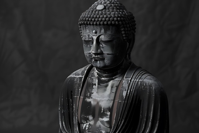 Gautam Lord Buddha Aesthetic Meditating (300)