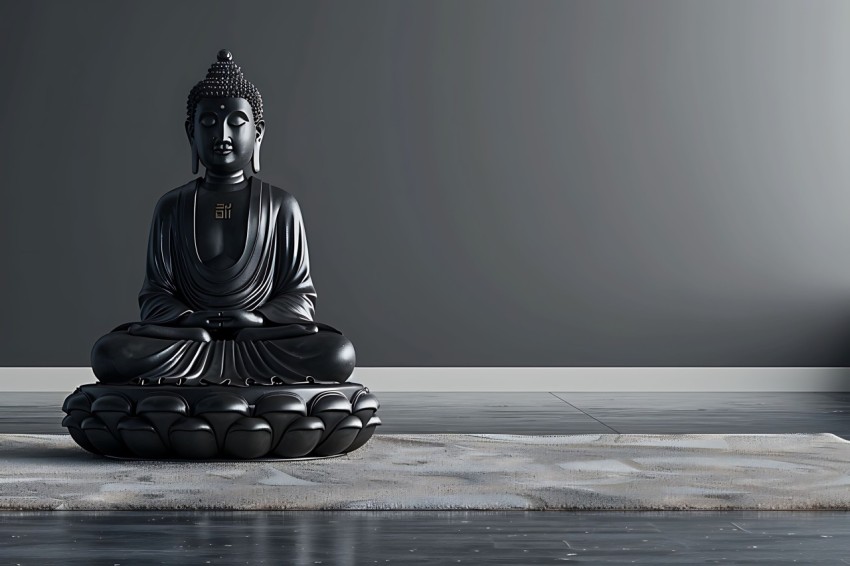 Gautam Lord Buddha Aesthetic Meditating (247)