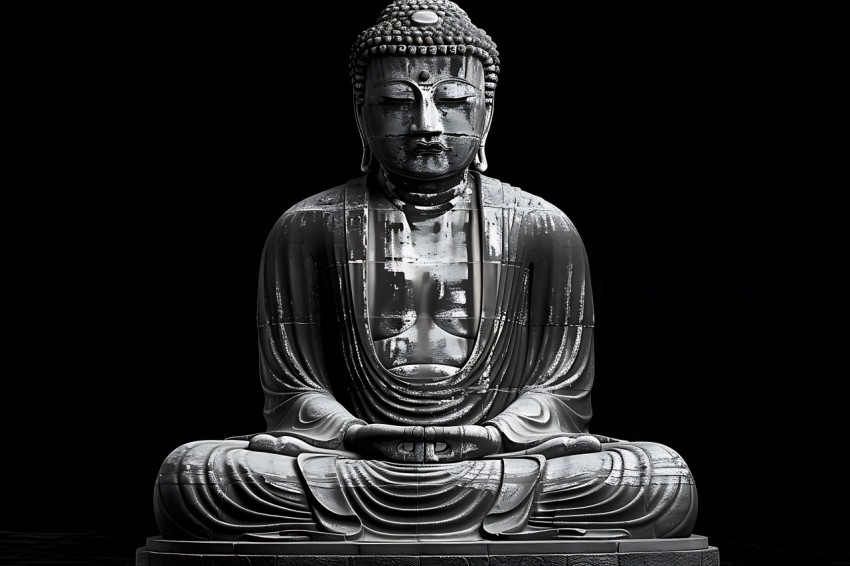 Gautam Lord Buddha Aesthetic Meditating (205)
