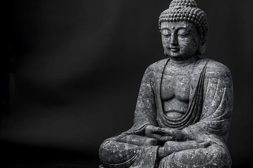 Gautam Lord Buddha Aesthetic Meditating (270)