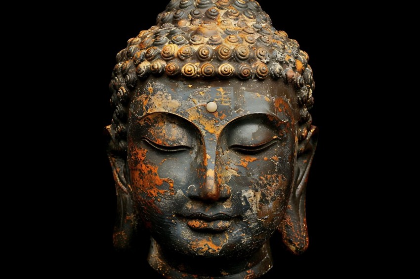 Gautam Lord Buddha Aesthetic Meditating (249)