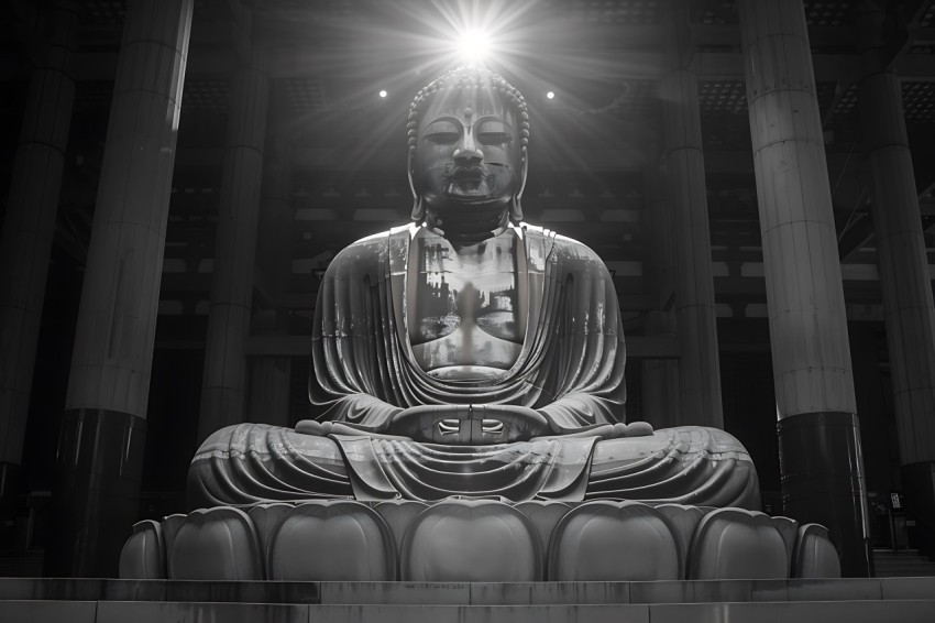Gautam Lord Buddha Aesthetic Meditating (325)