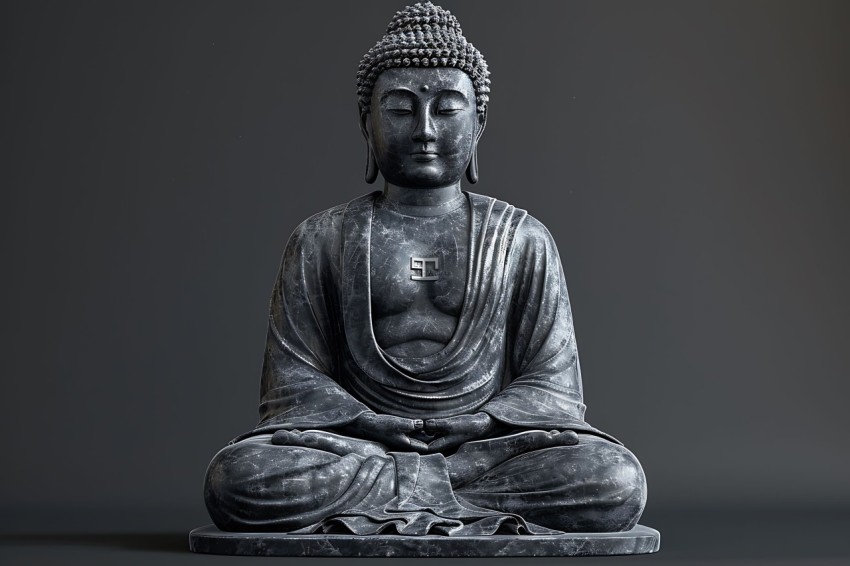 Gautam Lord Buddha Aesthetic Meditating (358)