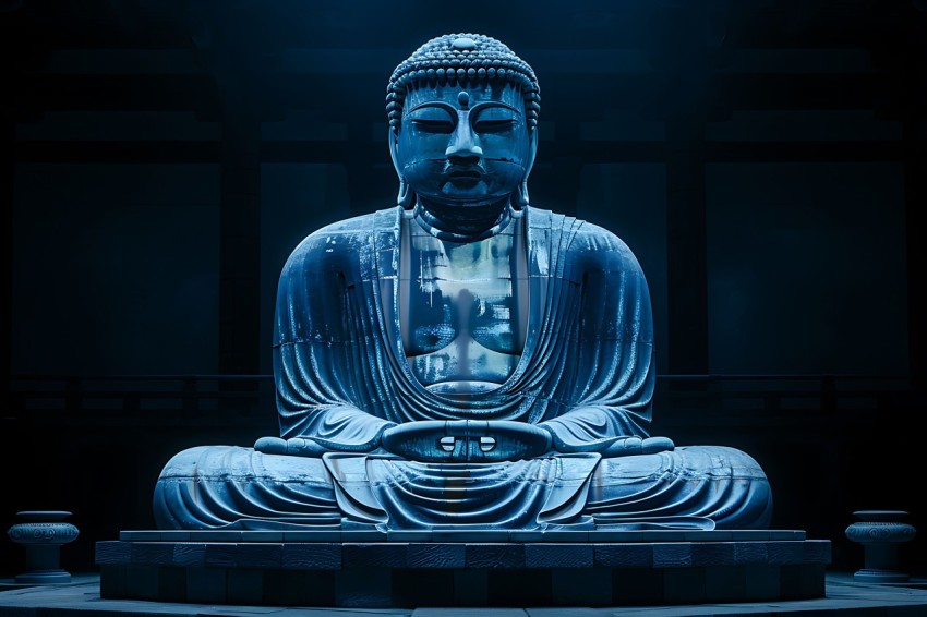 Gautam Lord Buddha Aesthetic Meditating (305)