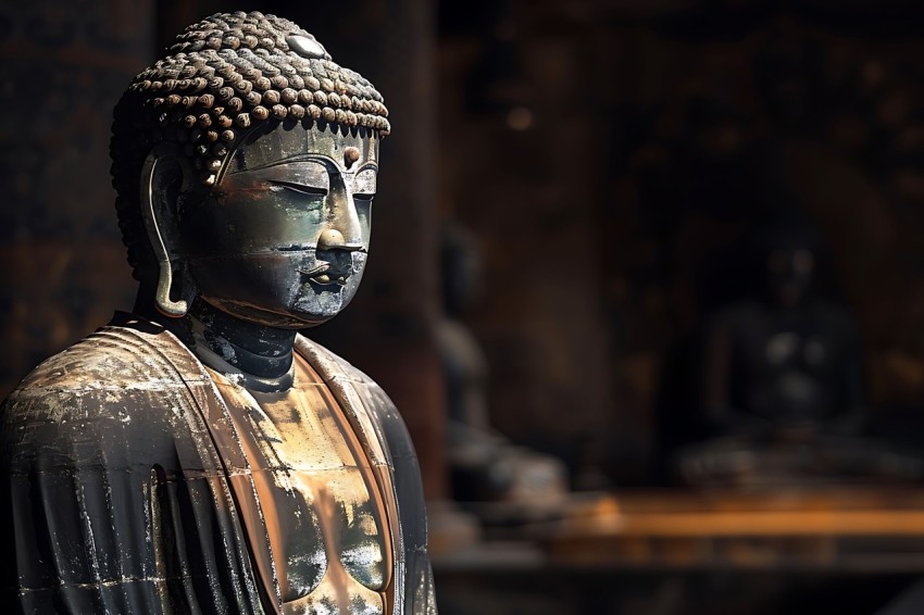Gautam Lord Buddha Aesthetic Meditating (340)