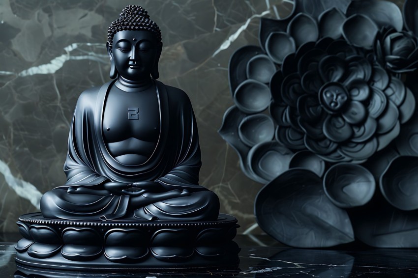 Gautam Lord Buddha Aesthetic Meditating (327)