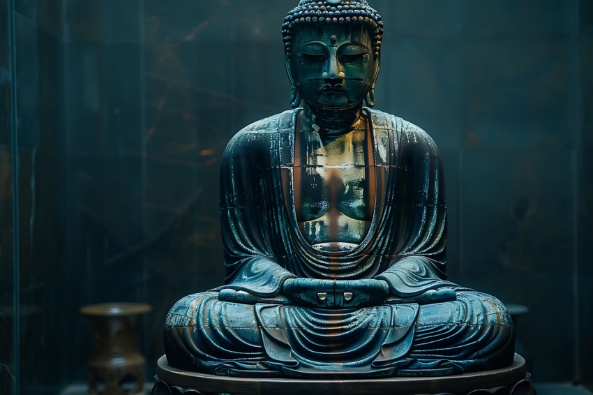 Gautam Lord Buddha Aesthetic Meditating (384)