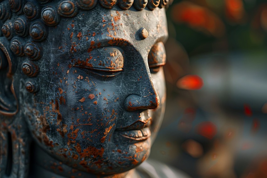 Gautam Lord Buddha Aesthetic Meditating (302)
