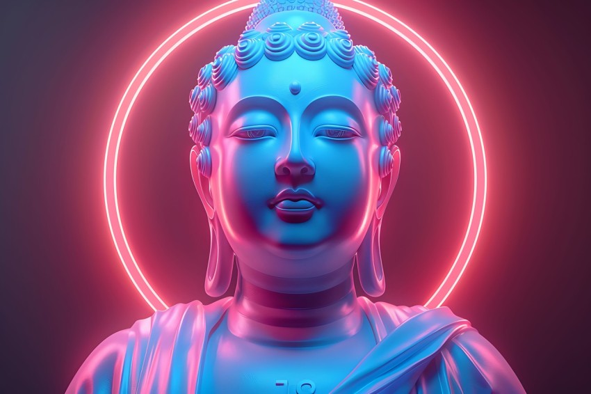 Gautam Lord Buddha Aesthetic Meditating (361)
