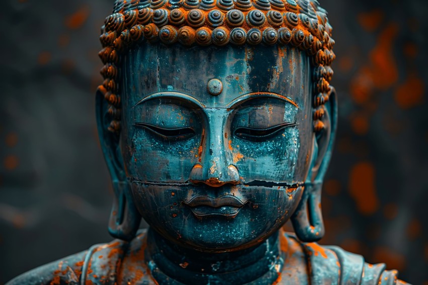 Gautam Lord Buddha Aesthetic Meditating (335)