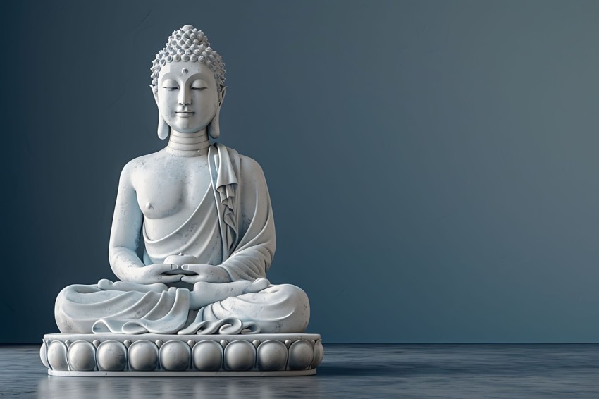 Gautam Lord Buddha Aesthetic Meditating (412)
