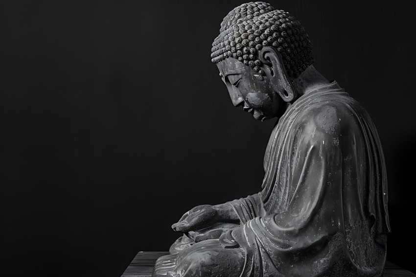 Gautam Lord Buddha Aesthetic Meditating (430)