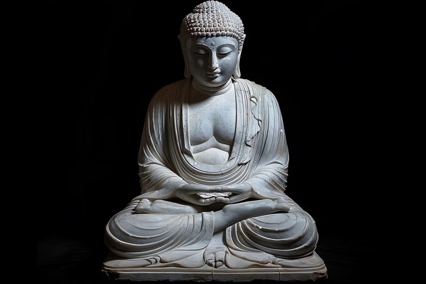 Gautam Lord Buddha Aesthetic Meditating (425)