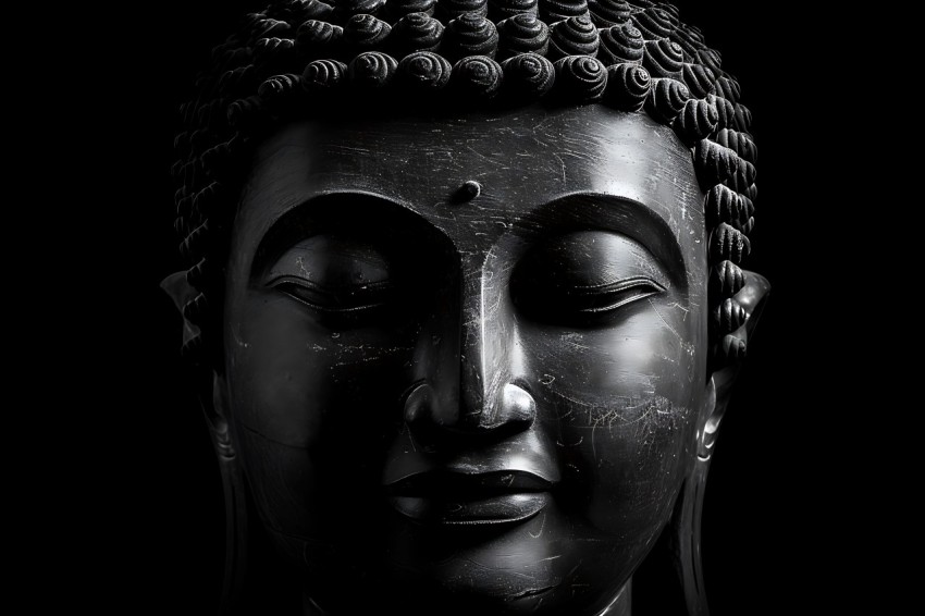 Gautam Lord Buddha Aesthetic Meditating (438)