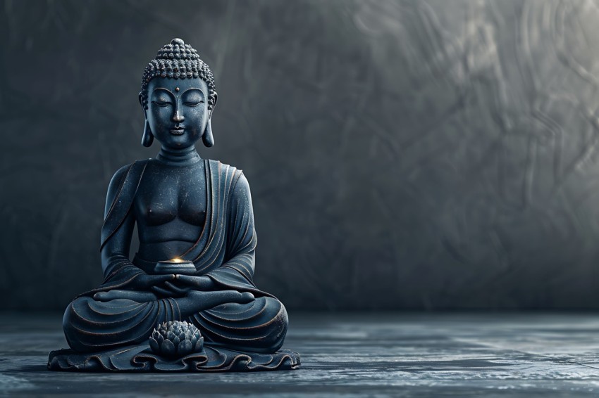 Gautam Lord Buddha Aesthetic Meditating (482)
