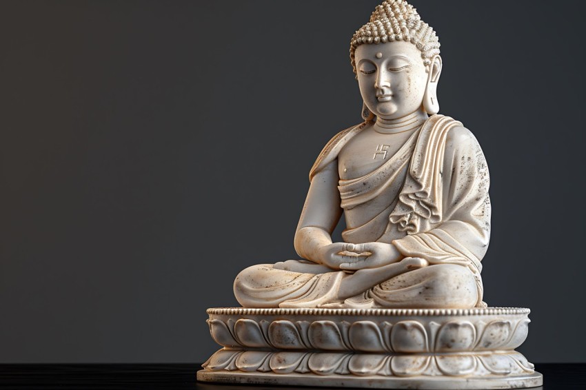 Gautam Lord Buddha Aesthetic Meditating (444)