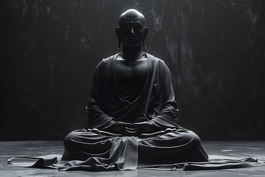 Gautam Lord Buddha Aesthetic Meditating (518)