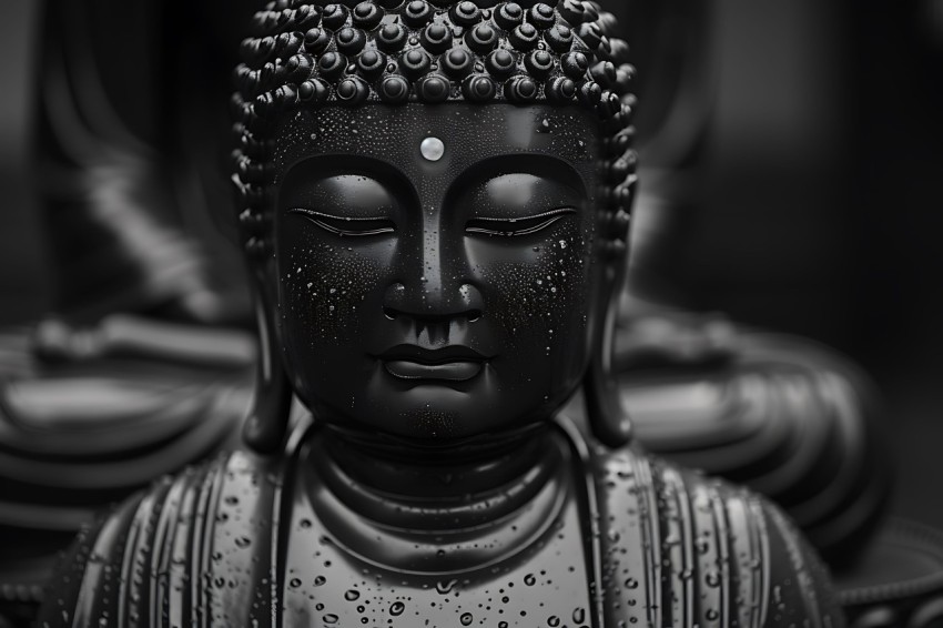 Gautam Lord Buddha Aesthetic Meditating (540)