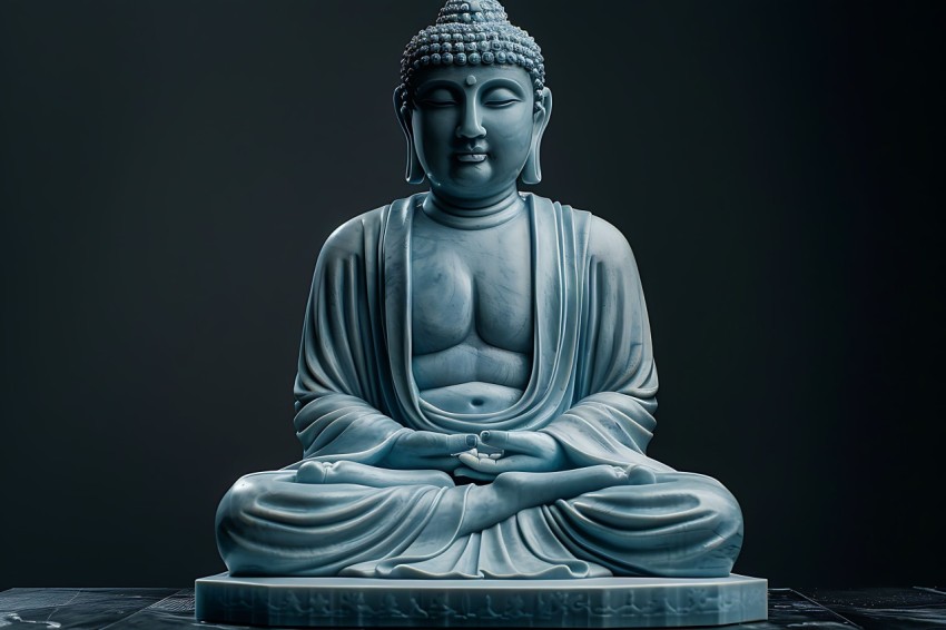 Gautam Lord Buddha Aesthetic Meditating (525)
