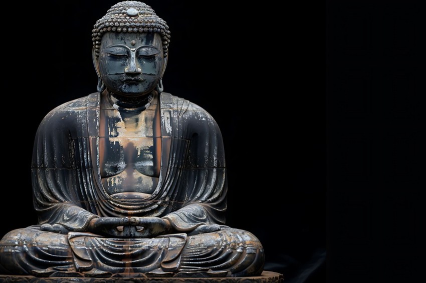 Gautam Lord Buddha Aesthetic Meditating (506)