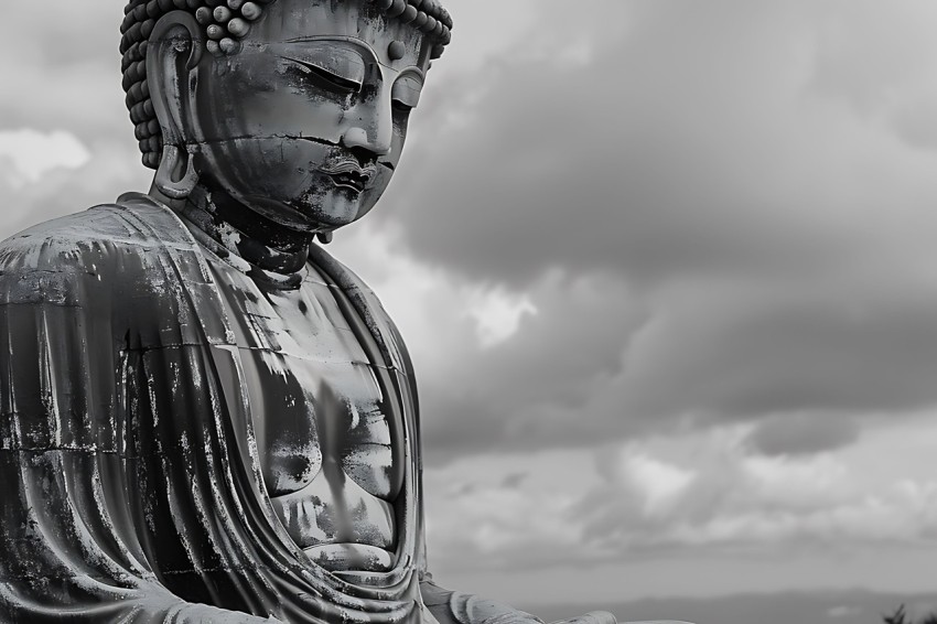 Gautam Lord Buddha Aesthetic Meditating (691)