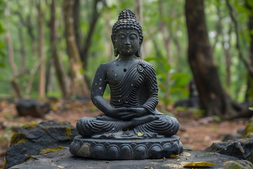 Gautam Lord Buddha Aesthetic Meditating (623)