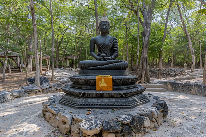 Gautam Lord Buddha Aesthetic Meditating (628)