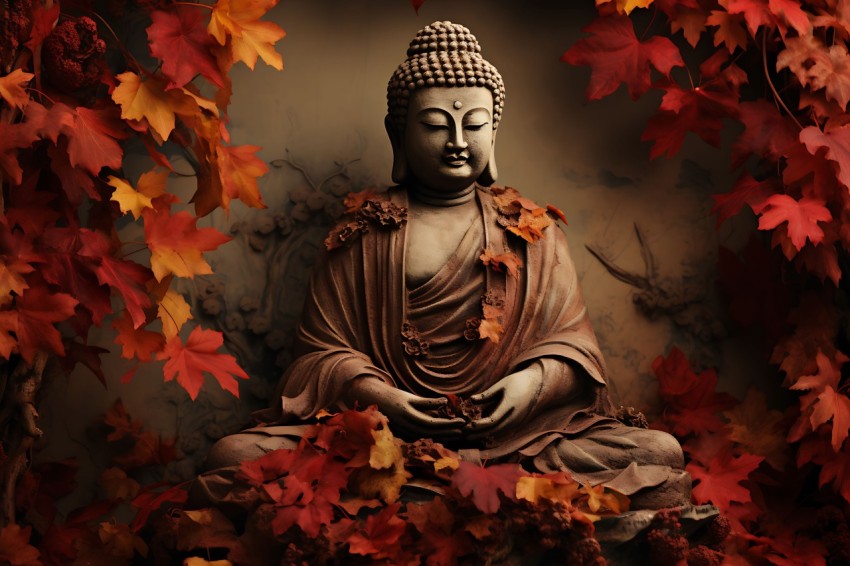 Gautam Lord Buddha Aesthetic Meditating (998)