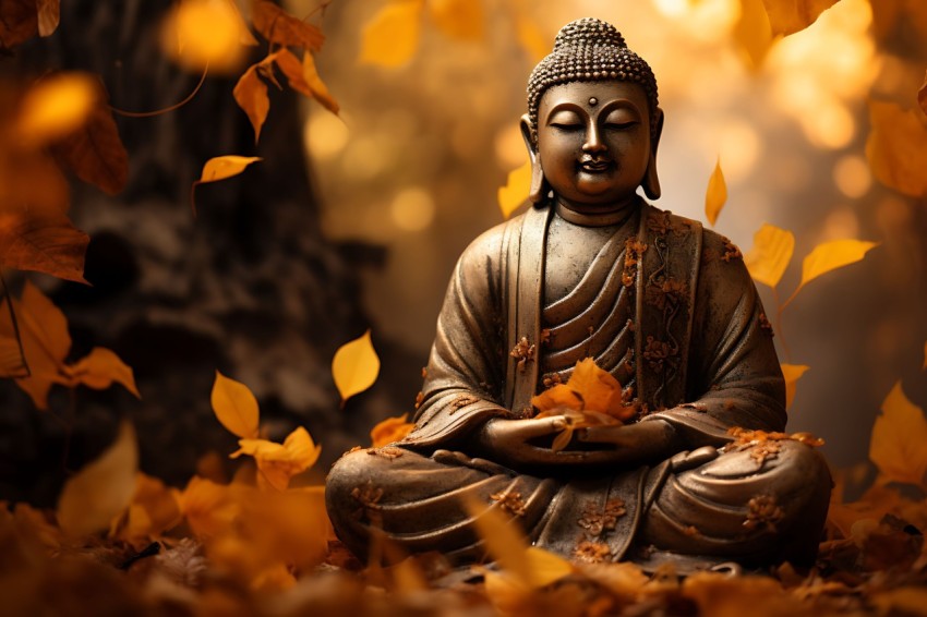 Gautam Lord Buddha Aesthetic Meditating (1298)